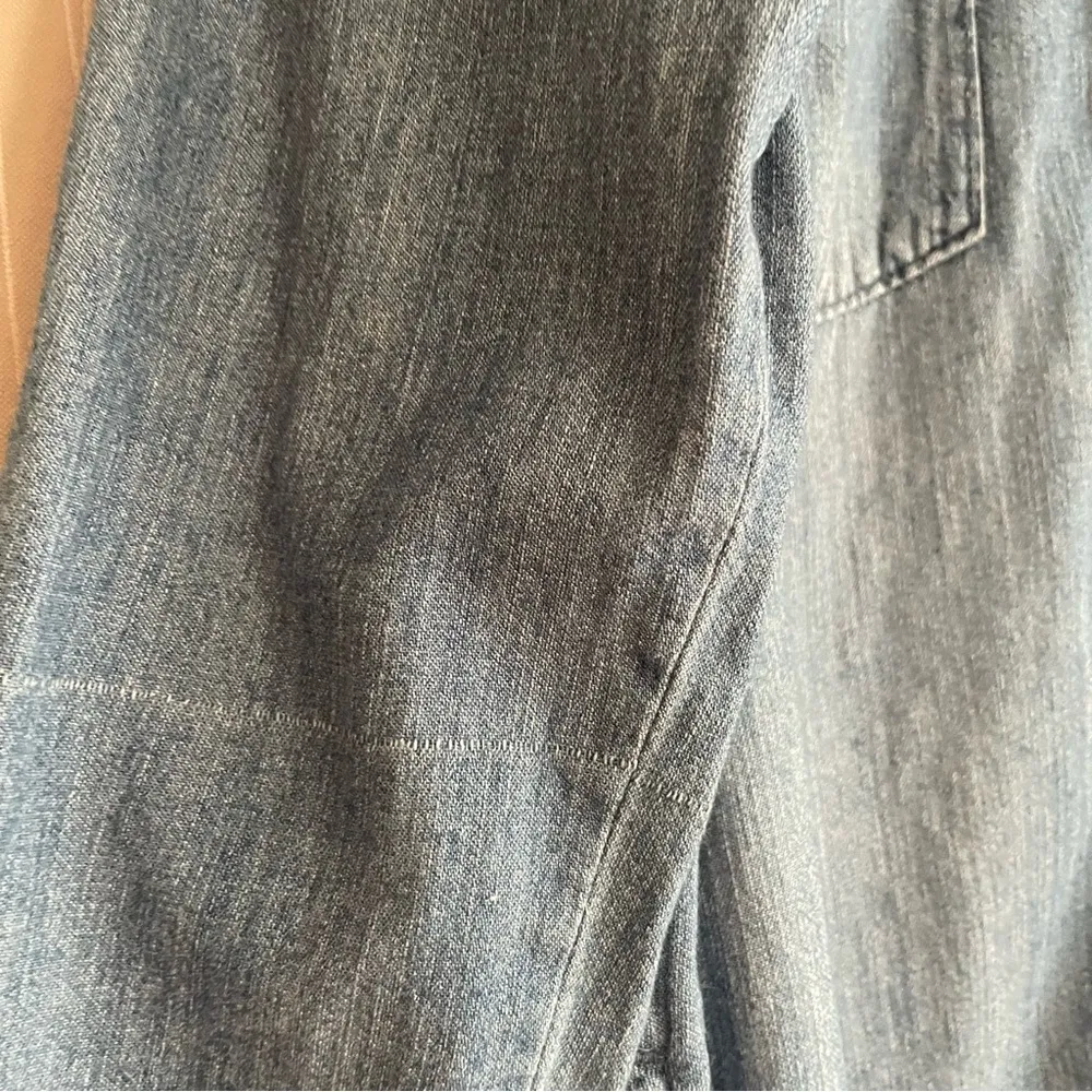 Merona denim long sleeve shirt dress women’s size medium - Image 6