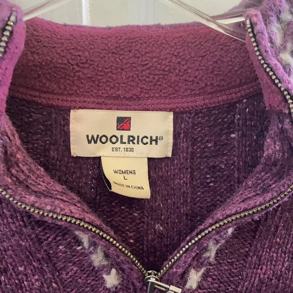 FINAL MARKDOWN LADIES woolrich sweater large - Image 3