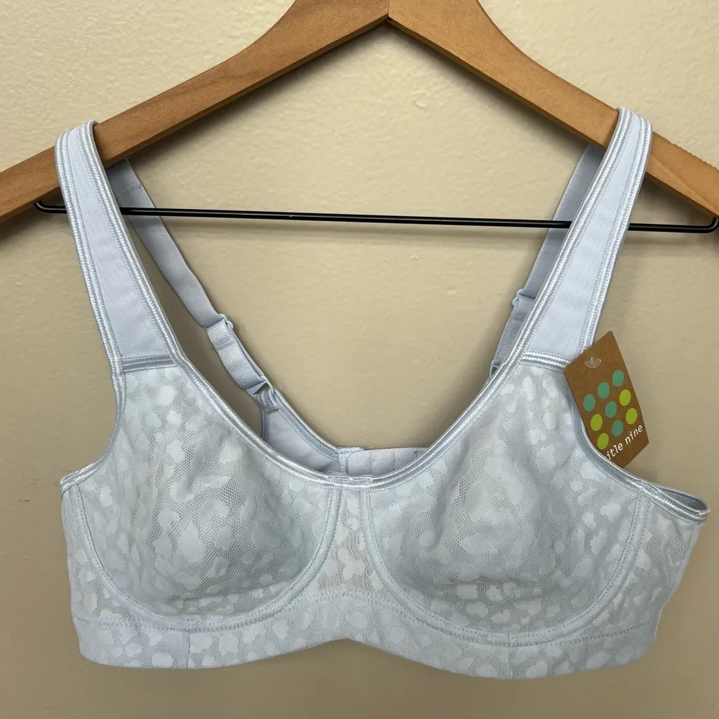 Title Nine NWT Anita Super Lace 2.0 Underwire Bra Cloud in Halogen 34C - Image 4