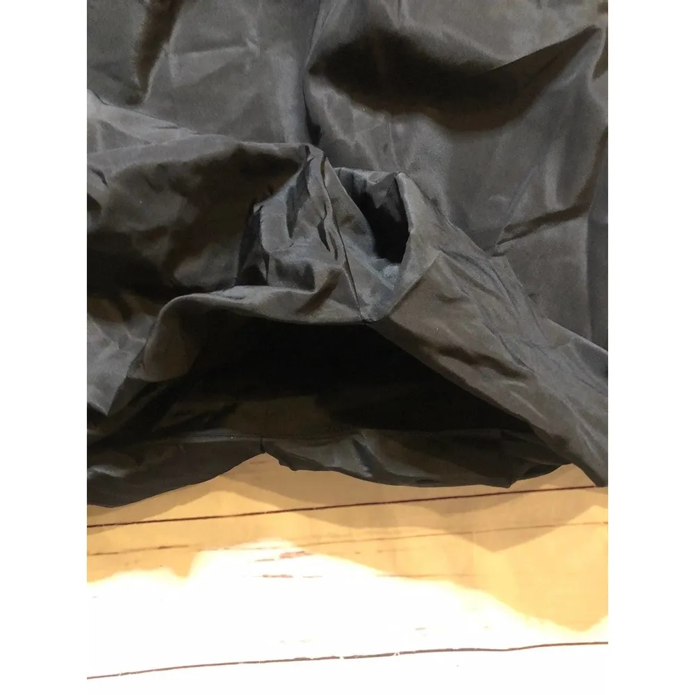 Size 2 Kay Unger Strapless Fit and Flare Dress Black Strapless Bow Dress LBD - Image 6