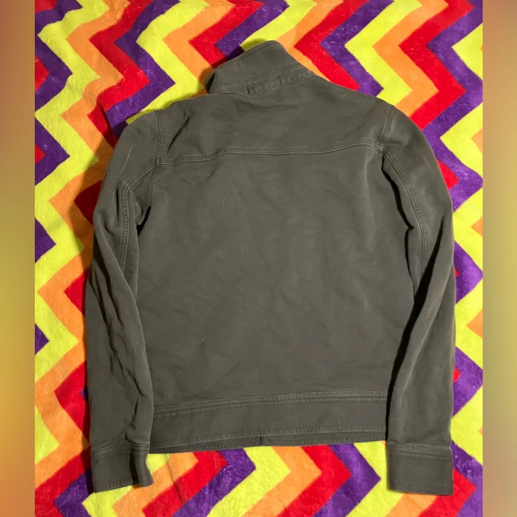 LAUREN RALPH LAUREN Army Green button down Jacket small - Image 3