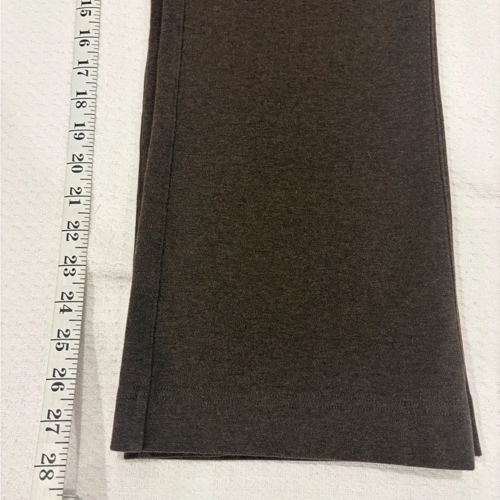 Duluth Trading Co Mocha Mousse Brown Pull-on Bootcut Sweatpants Size Small - Image 6