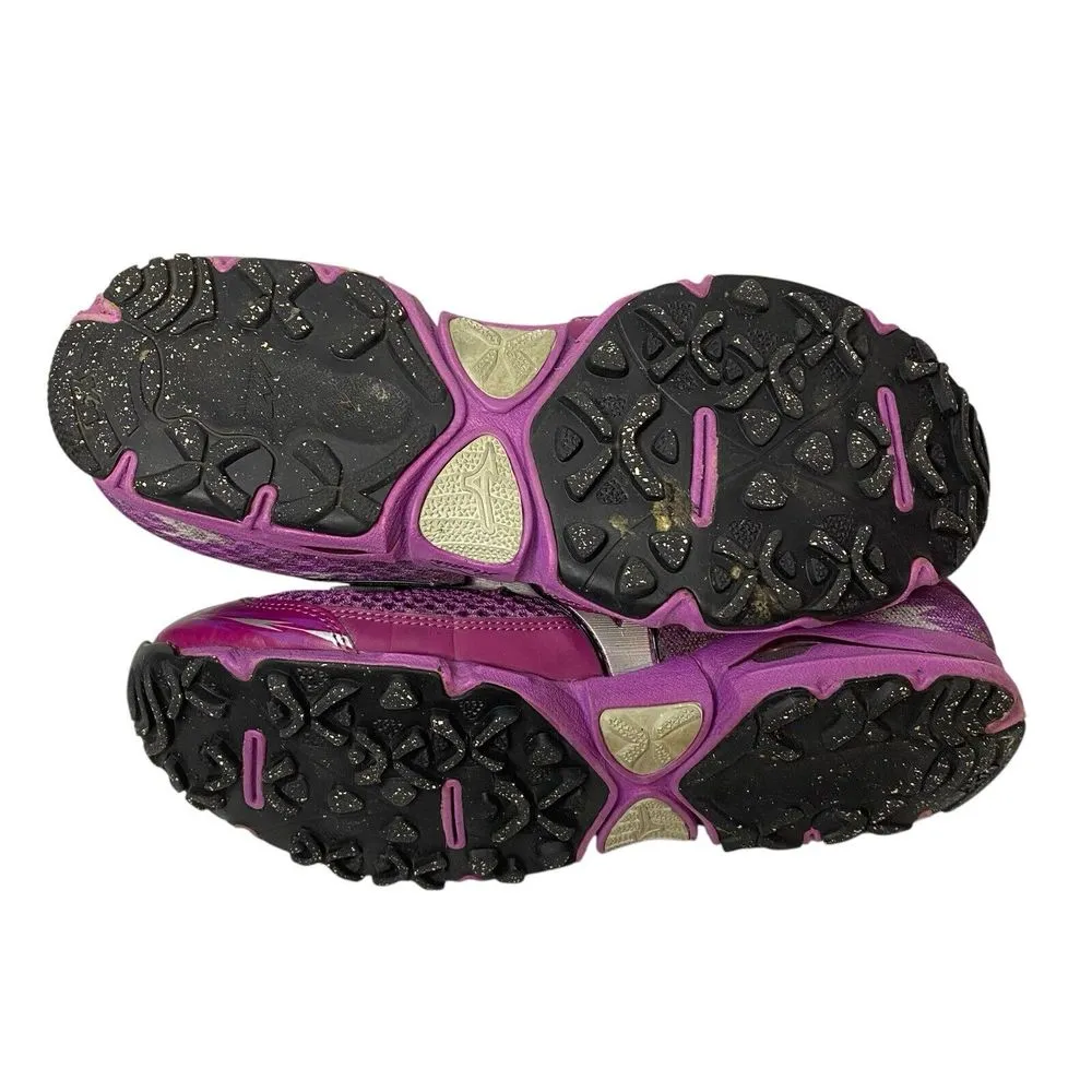 Mizuno Wave Hayate 2 Women's Size 9.5 Purple Running Athletic Shoes Low Top - Image 5