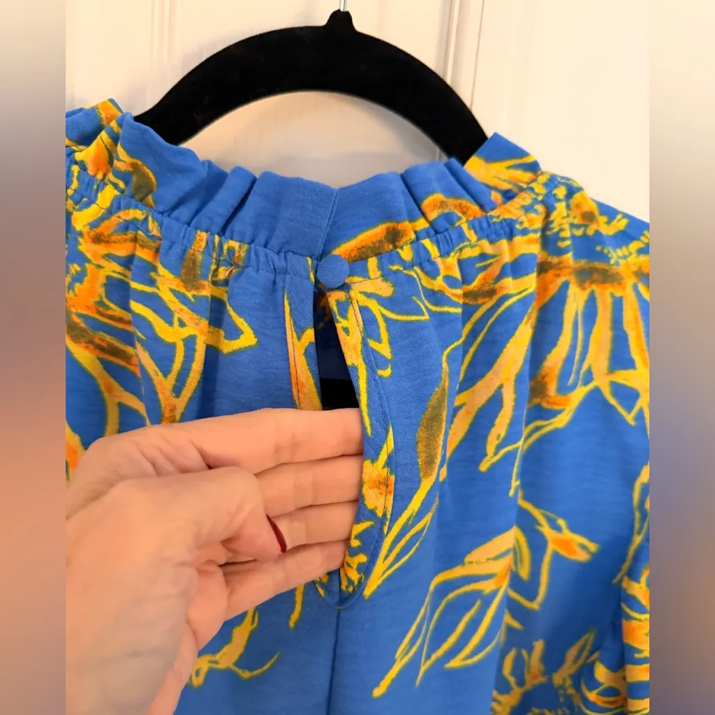 ODDI M Boutique Dolman-Sleeve Sunflower Top - Image 9