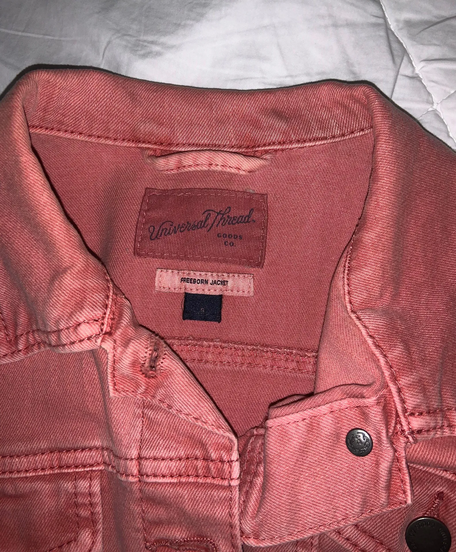 Jean Jacket Pink - Image 3