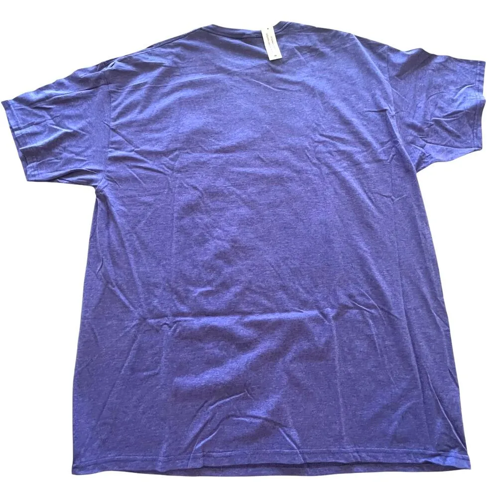 NEW GOLDEN GIRLS Graphic T SHIRT XL TEE Men's Women's I Heart Miami Cotton Blend Purple - Image 6