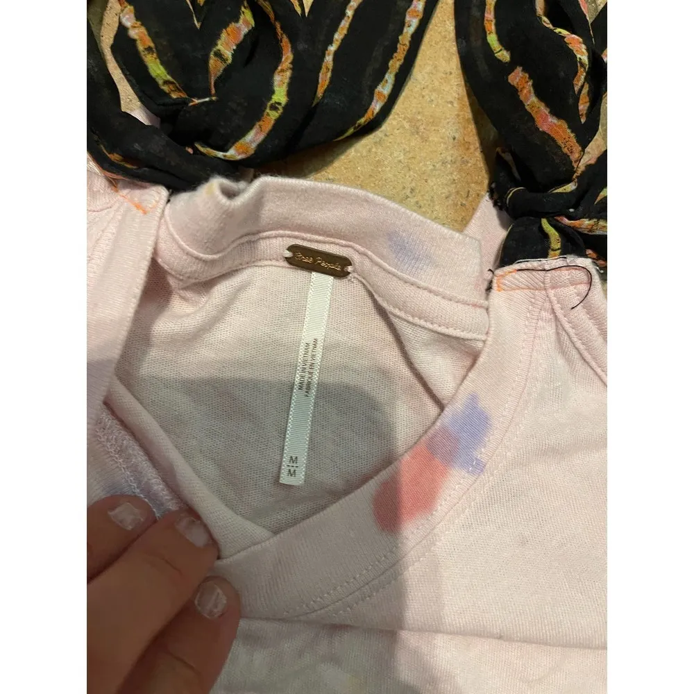 Free people tie shoulder crop top - Image 4