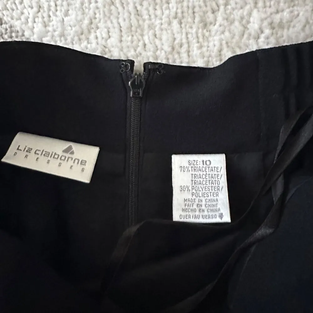 Liz Clairborne Shirt Dress Short Sleeve Side Split Skirt Set - Image 12