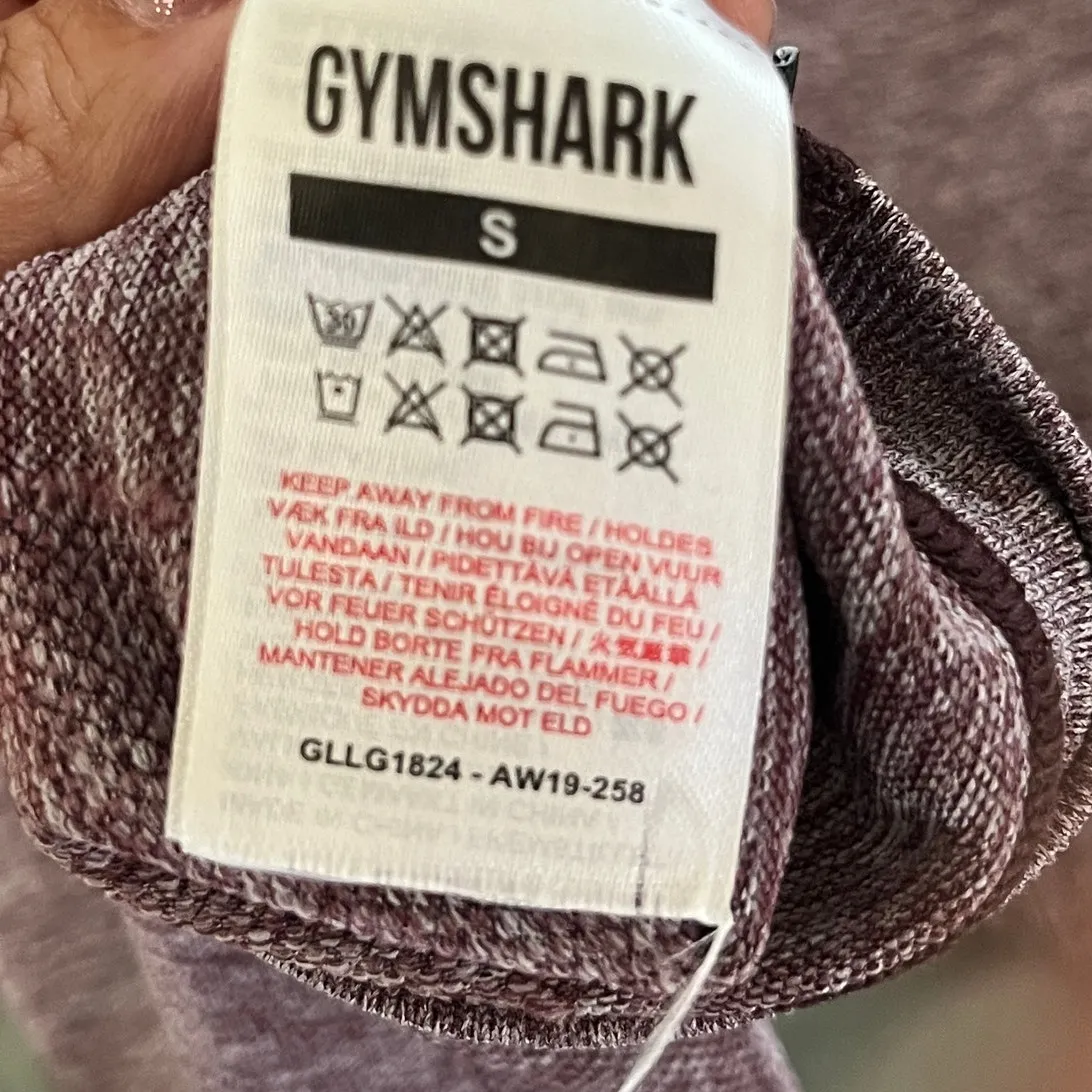 Gymshark Women's Flex High Waisted Leggings Berry Rose Small - Image 4