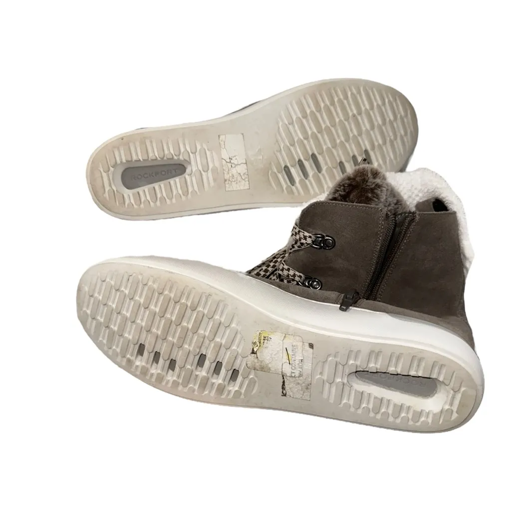 EUC COBB HILL BY ROCKPORT Faux Fur Zip - Image 4