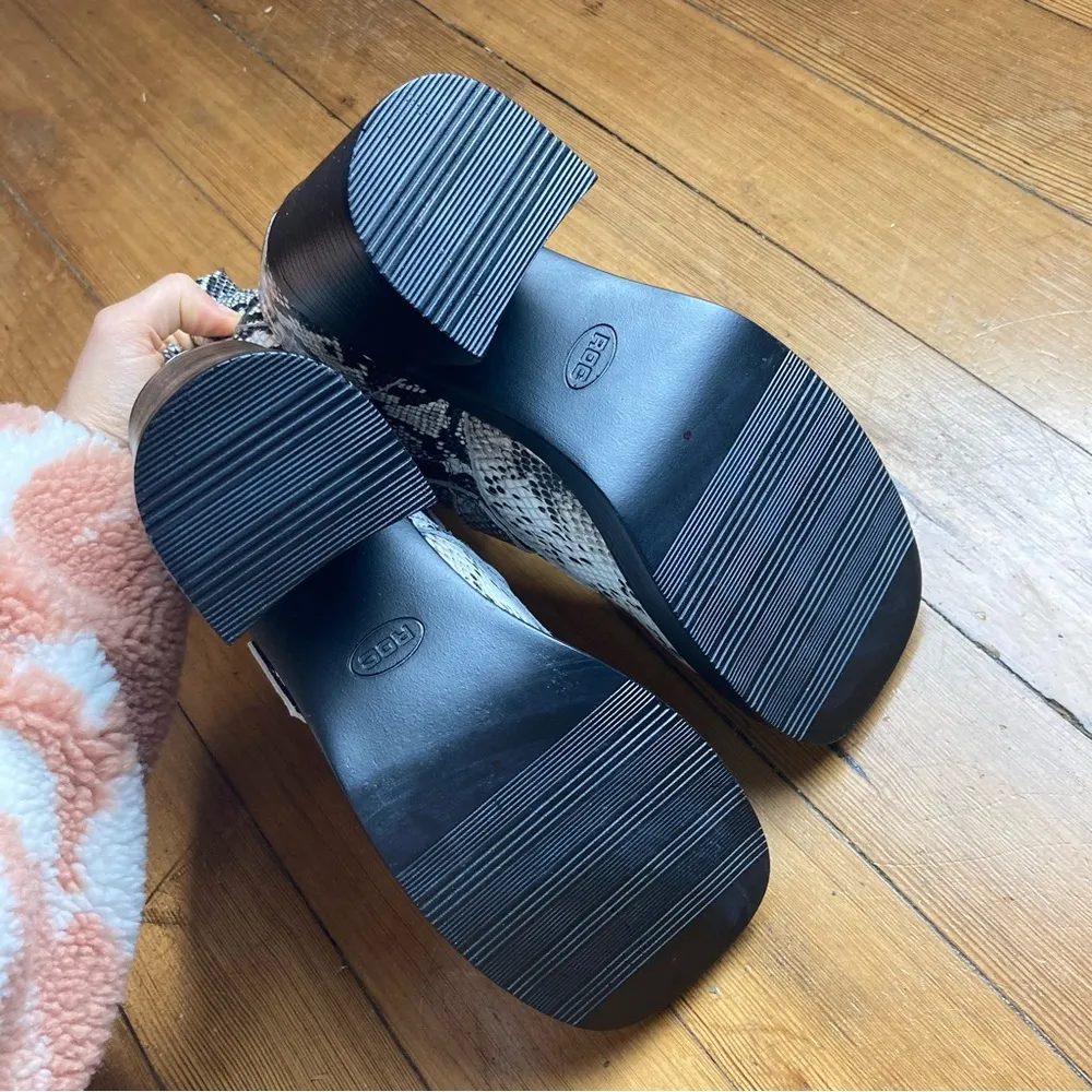 ROC Australia snakeskin moto boots 40 - Image 8