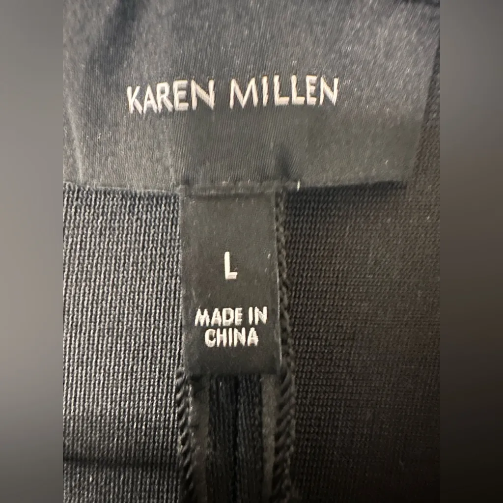 Karen Millen Black Military Knit Blazer with Gold Buttons NWT - Image 5