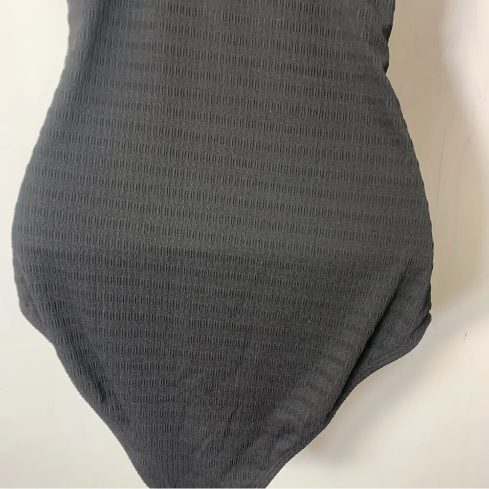 Summer Mae Ribbed Maternity Swimsuit Cutout One Piece black size M - Image 12