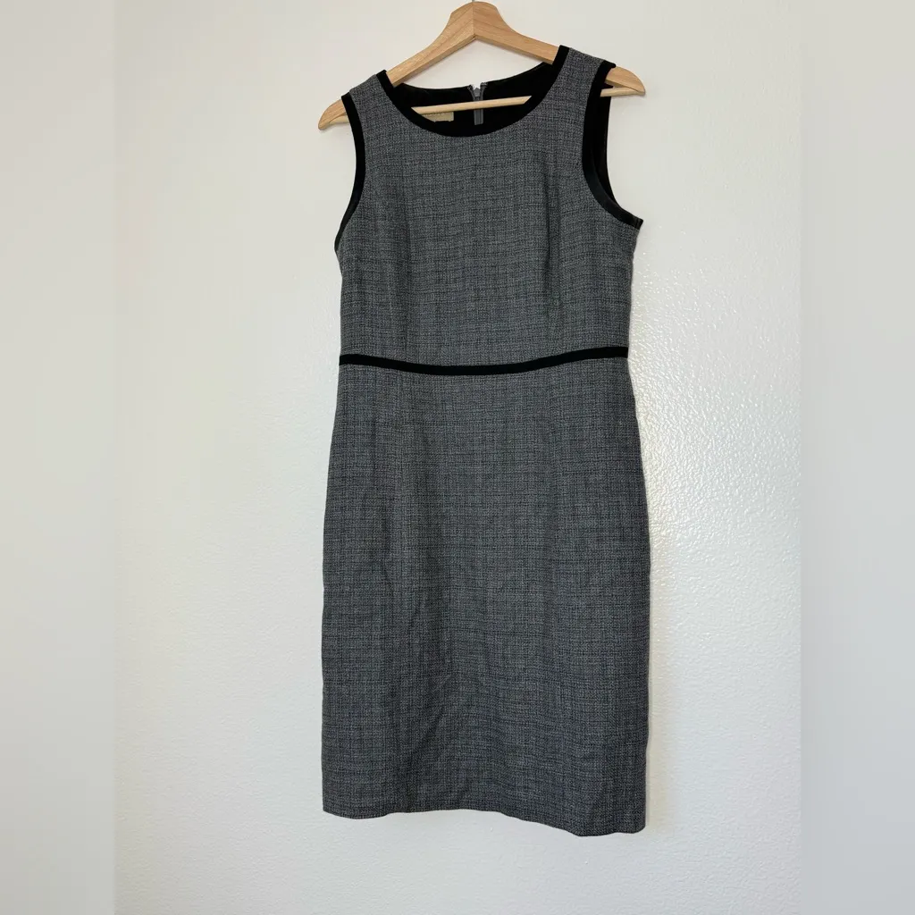 Talbots tweed suits set dress blazer Gray Black classic woven in Italy wool 🇮🇹 6 - Image 5