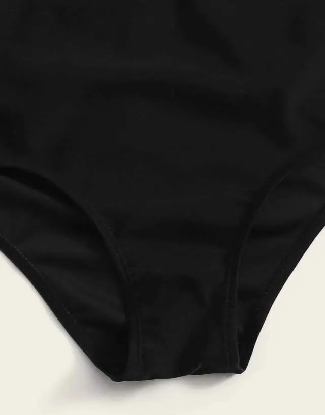 Vintage Style Black Bikini Set Size L - Image 4
