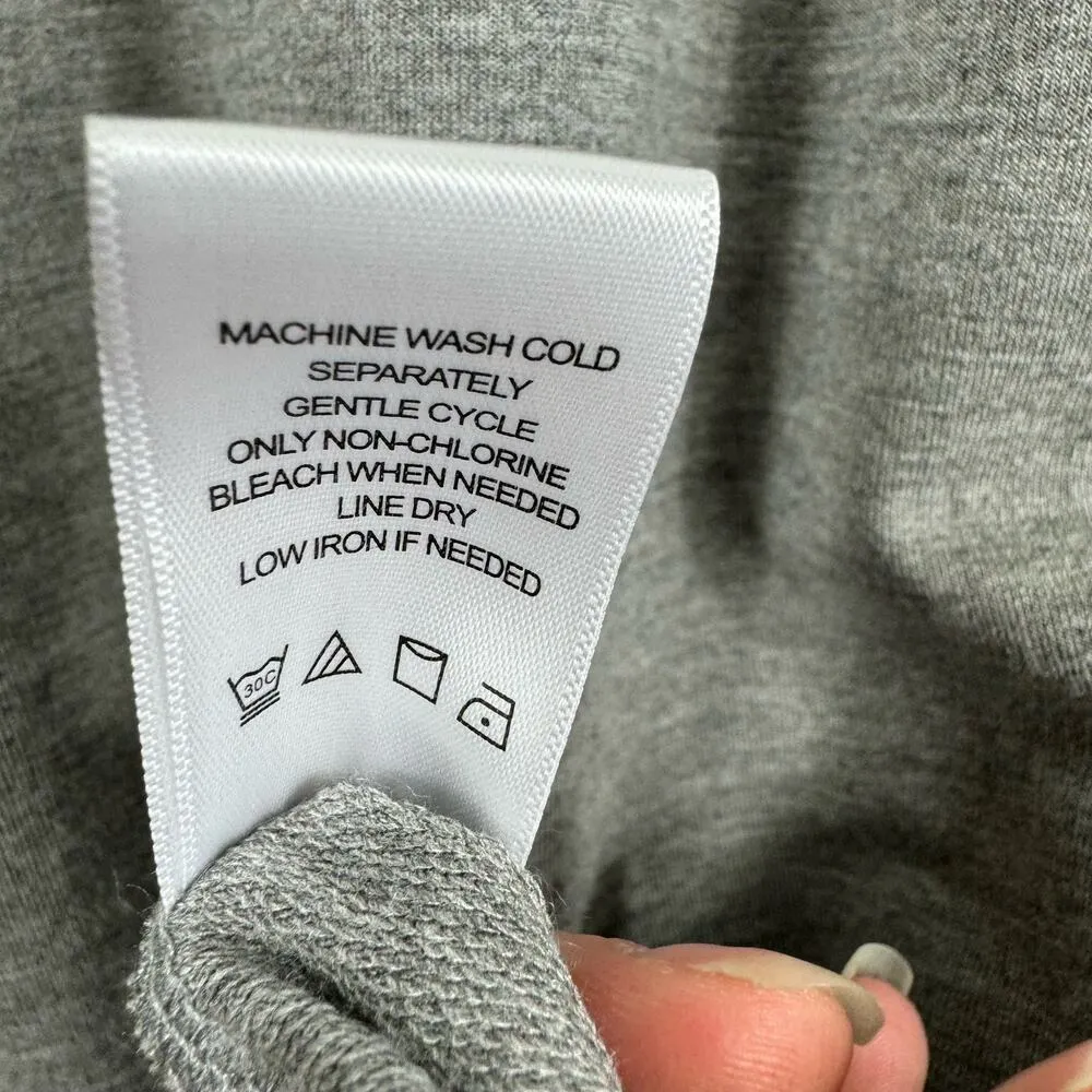 Eaze Wear by Anthony Grey Sleeveless Sweatshirt Lightweight Dress Pockets Size L Gray Size L - Image 6