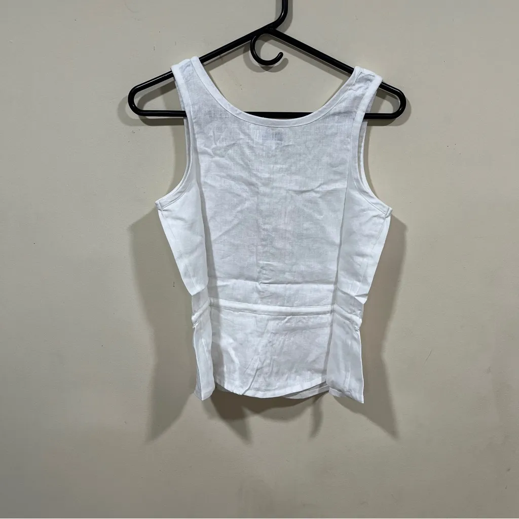 NWT Love Tomas by Emerson Fry size XS White V - Image 5