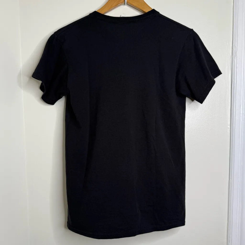 Zombie I Eat Bacon You’re Safe T Shirt Size Small Adult Preshrunk Cotton - Image 6