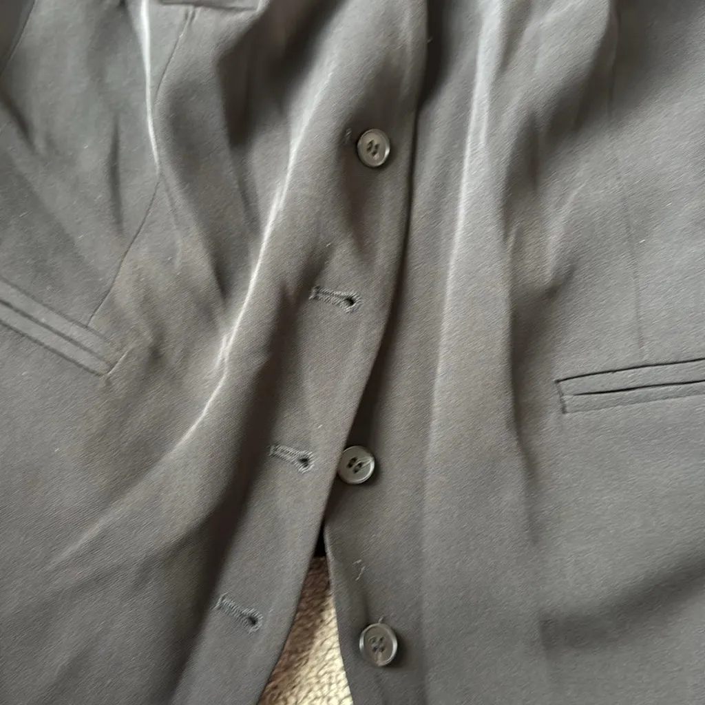 H&M Classic Black Vest SIZE M - Image 5