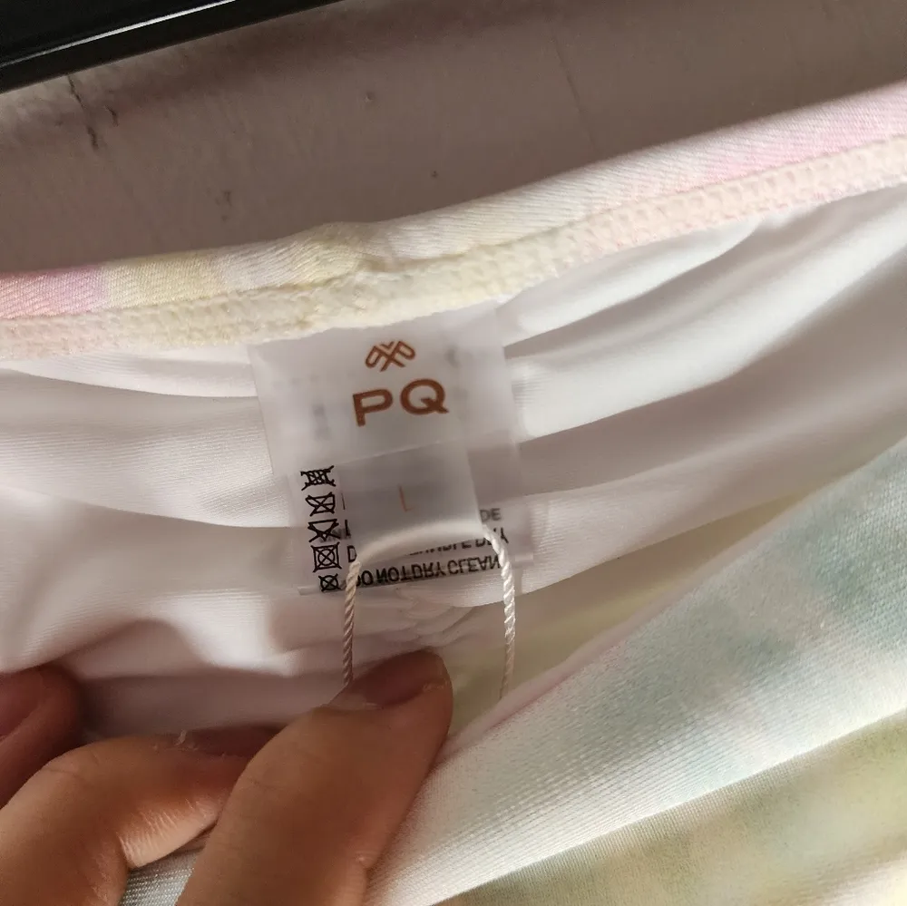 NWT PQ x Revolve Swim utopia bikini bottom Pink Size L - Image 6