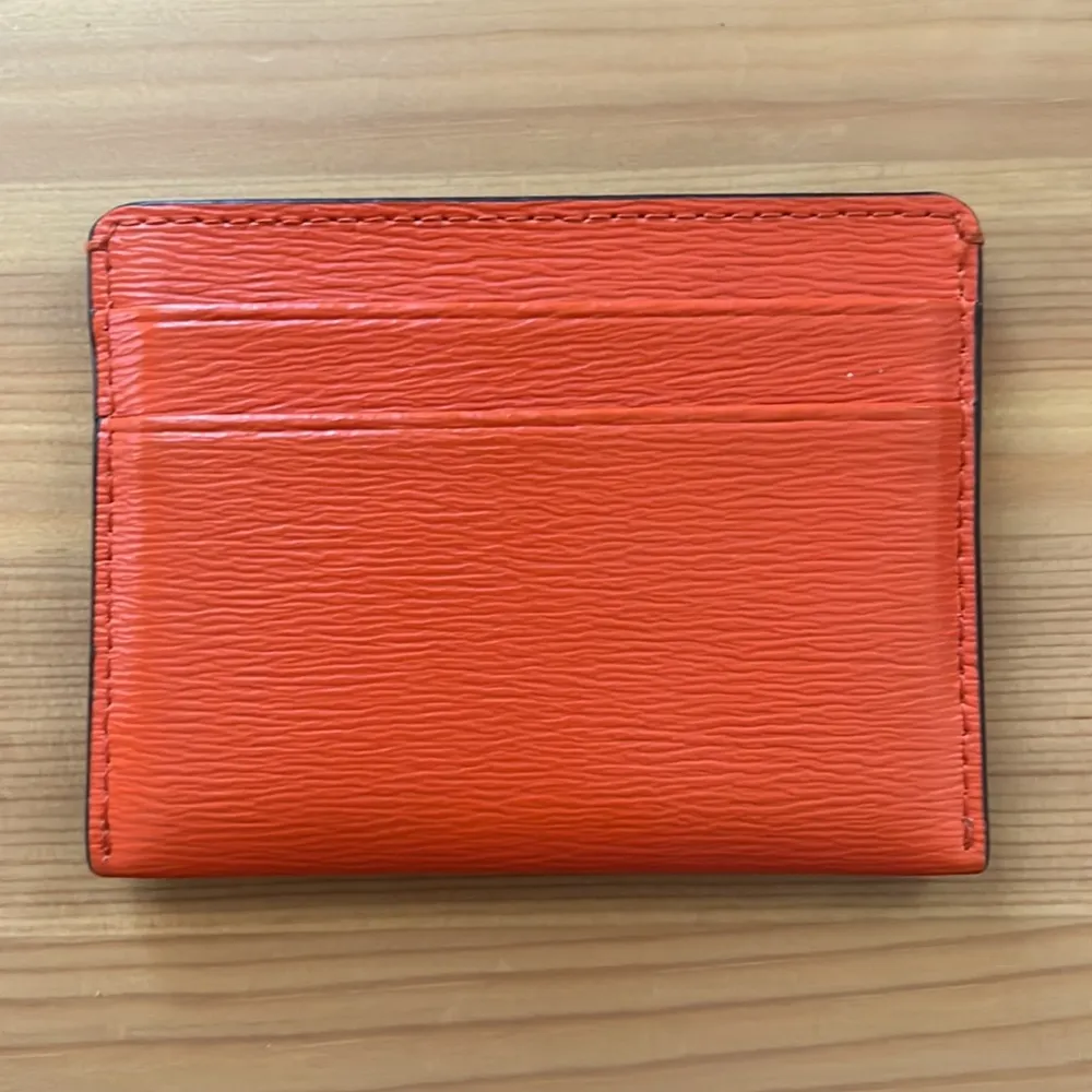 Orange Bryant Credit Card Holder - Image 2