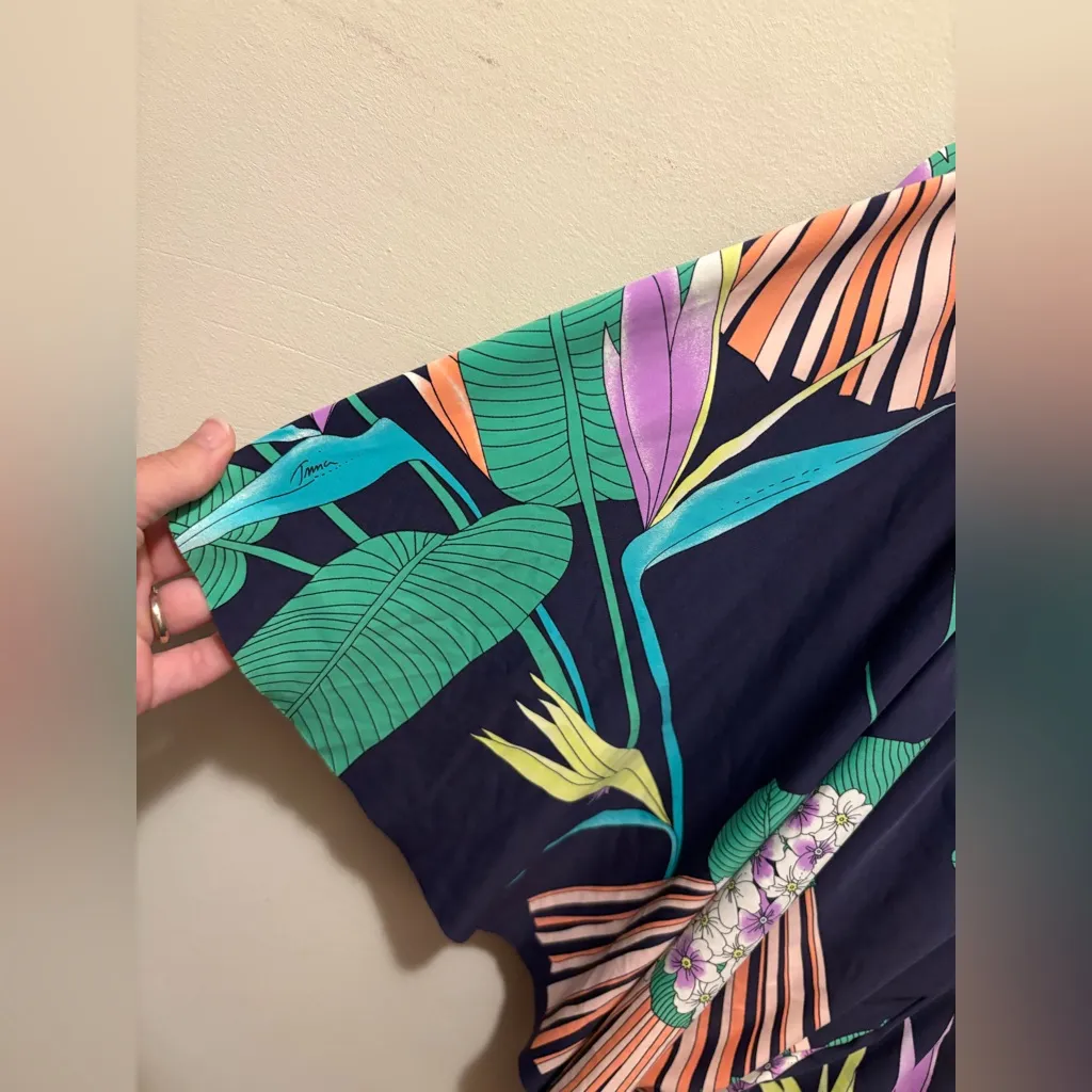 TRINA‎ TURK Seychelles Flutter Sleeve One Piece Swimsuit size 10 - Image 5