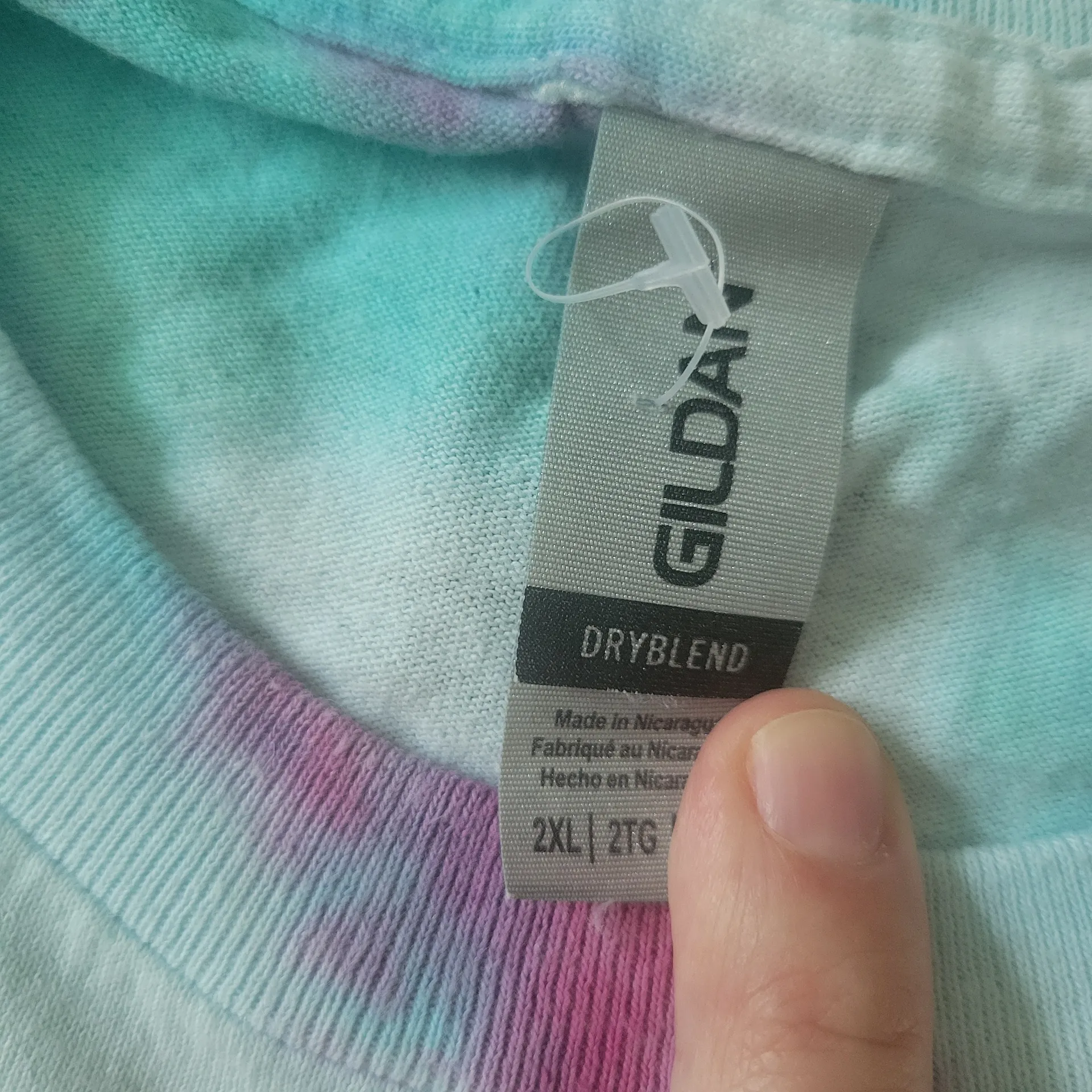 Wild AF tee, multi-coloured. Vibrant Gildan t-shirt with a blend of colors. Soft - Image 3