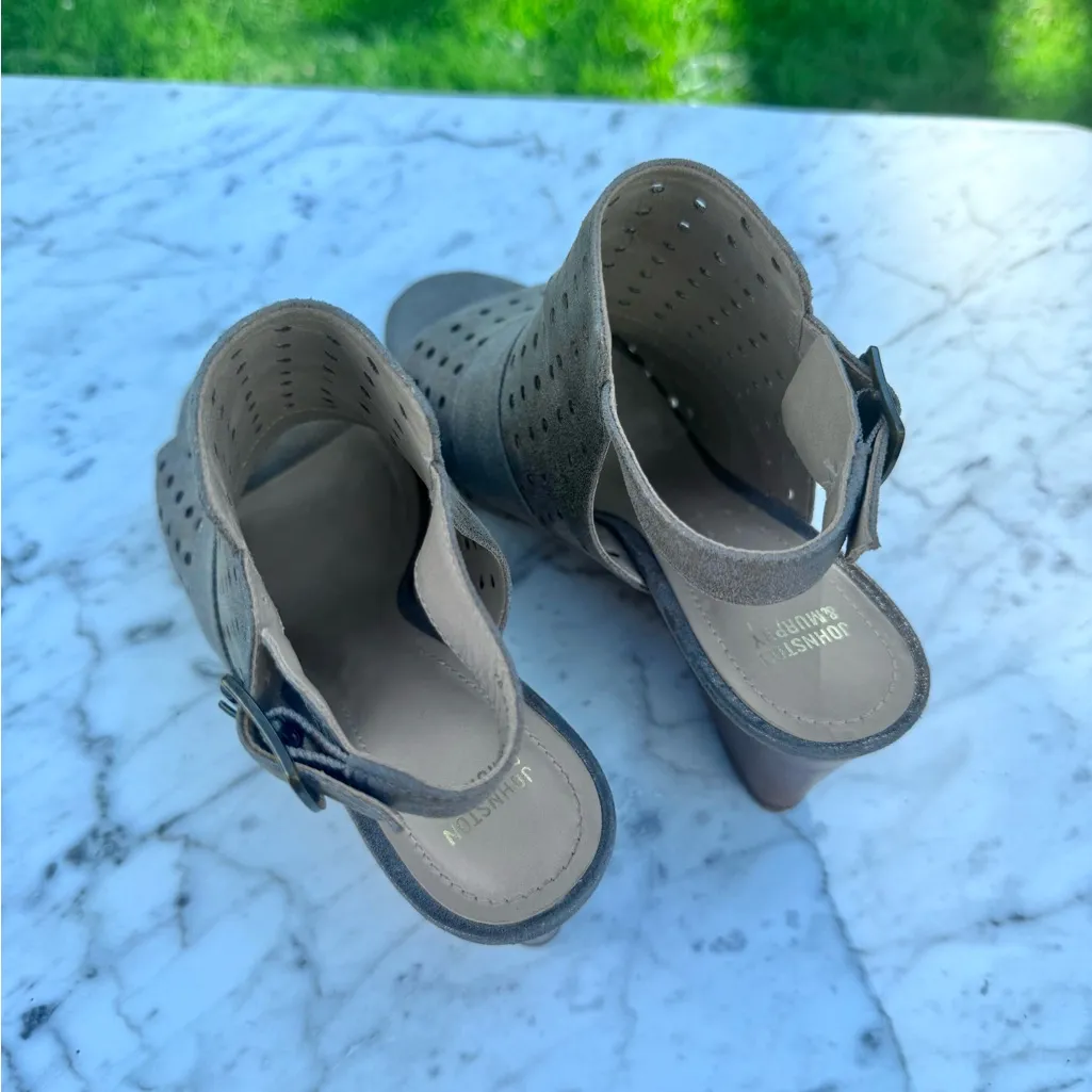 Johnston & Murphy  Metallic Wedge Sandals - Image 8