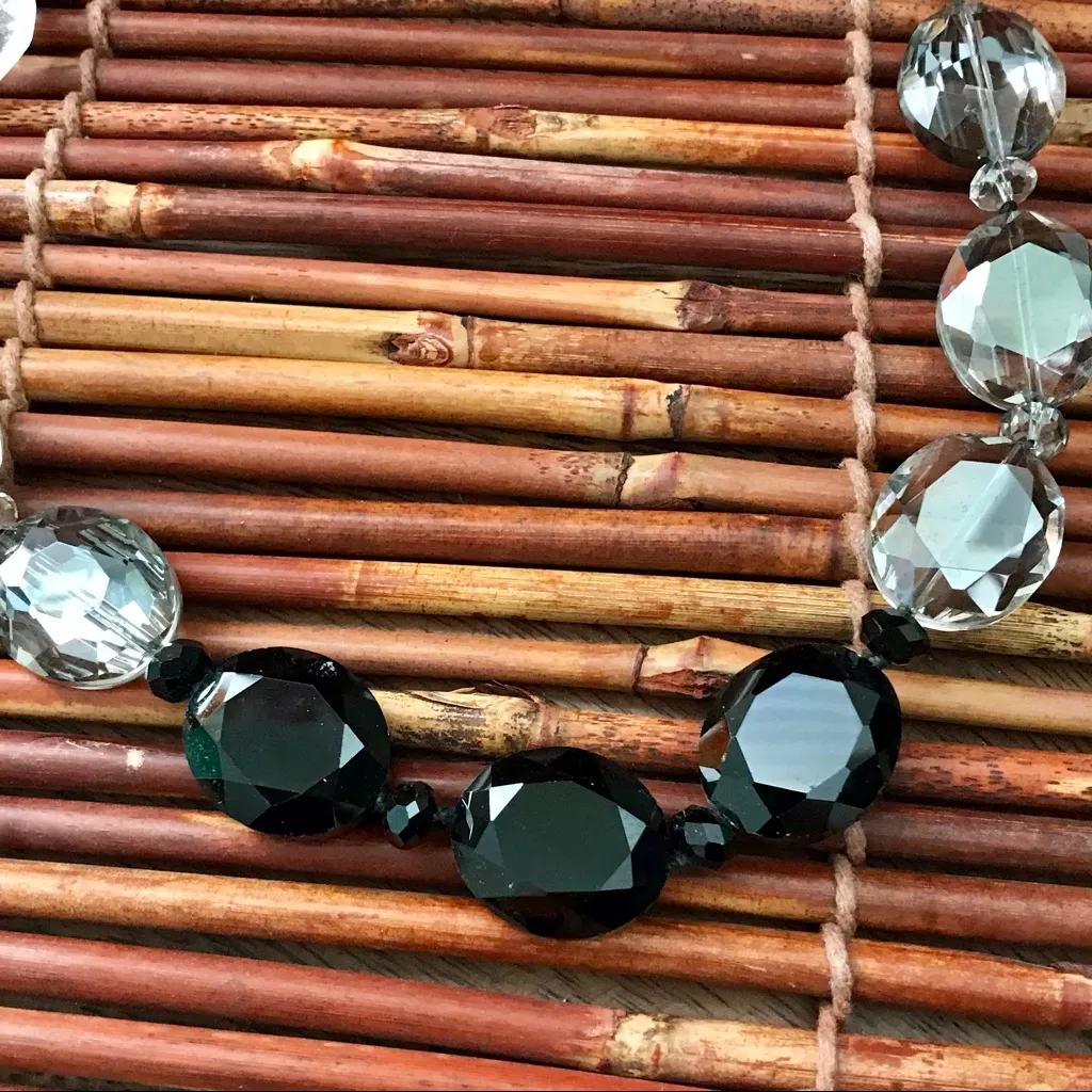 Glass White House Black Market Glass Bead Necklace - Image 4