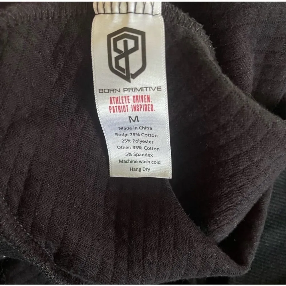 Born Primitive Waffle Crewneck Pullover Long - Image 7