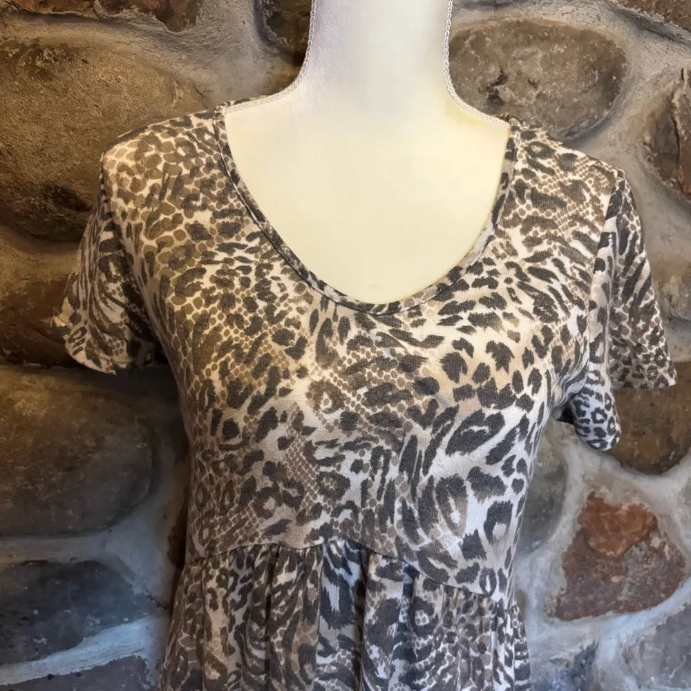 7th Ray animal print dress Sz Medium - Image 2
