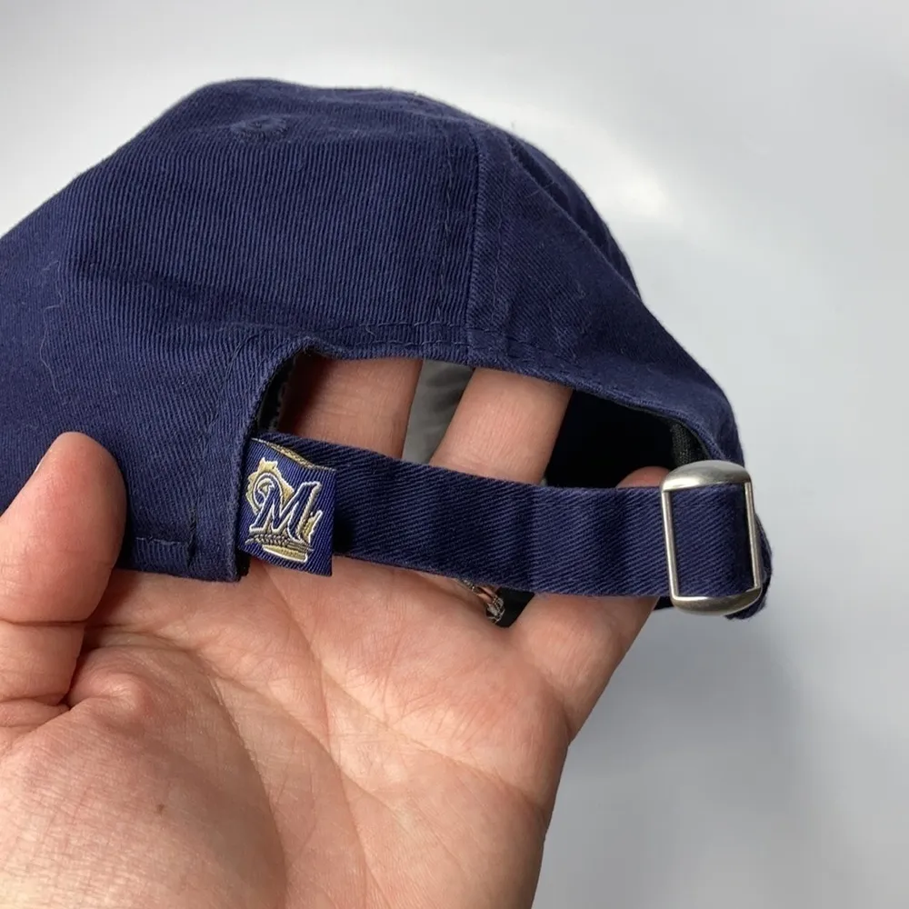 Milwaukee‎ brewers baseball Hat one size Blue - Image 3