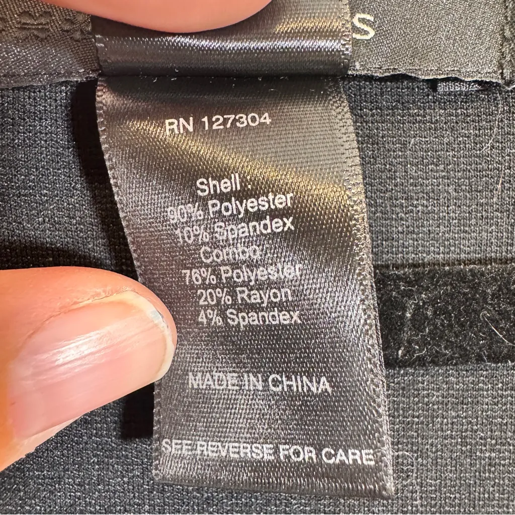 Ali Miles Black Red Asymmetrical Blouse Womens L Lagenlook Artsy Art to Wear Top Size L - Image 10