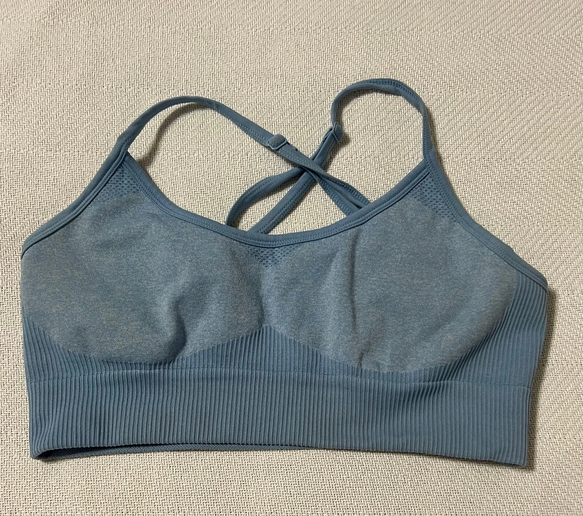 Sports Bra Blue Size M - Image 2