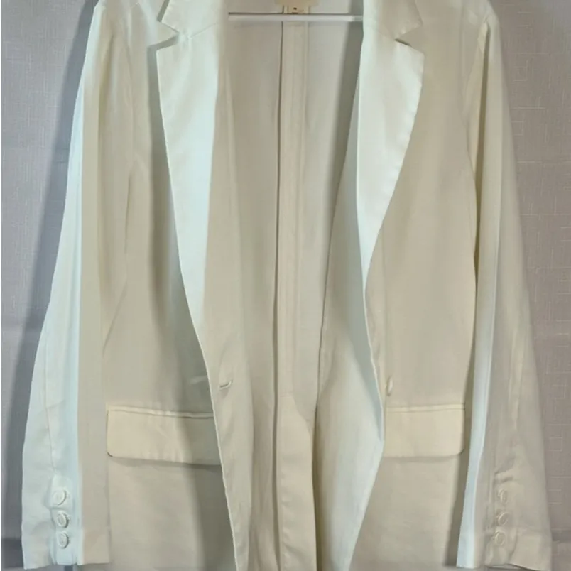 Open Edit Cream Women's Blazer by - Image 3