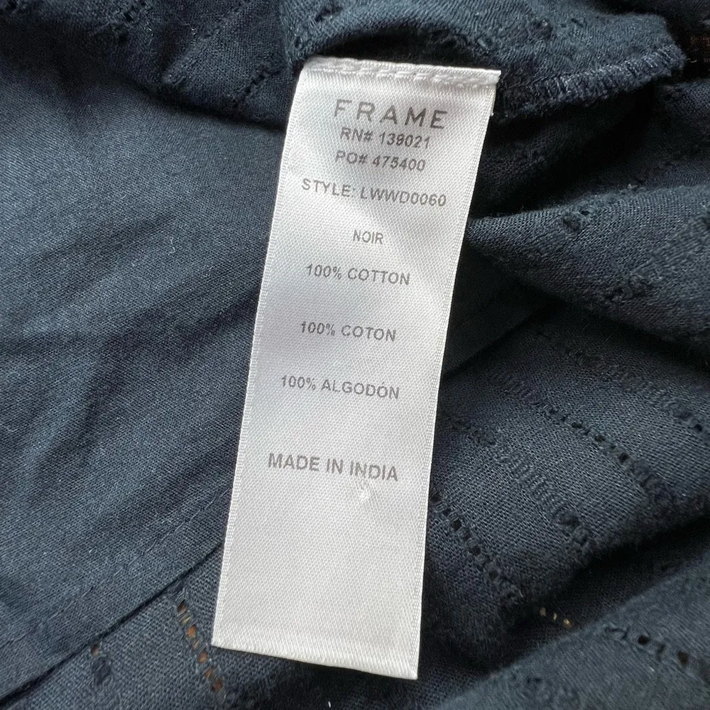 FRAME Wrap Around Short Sleeve Mini Dress - Image 12