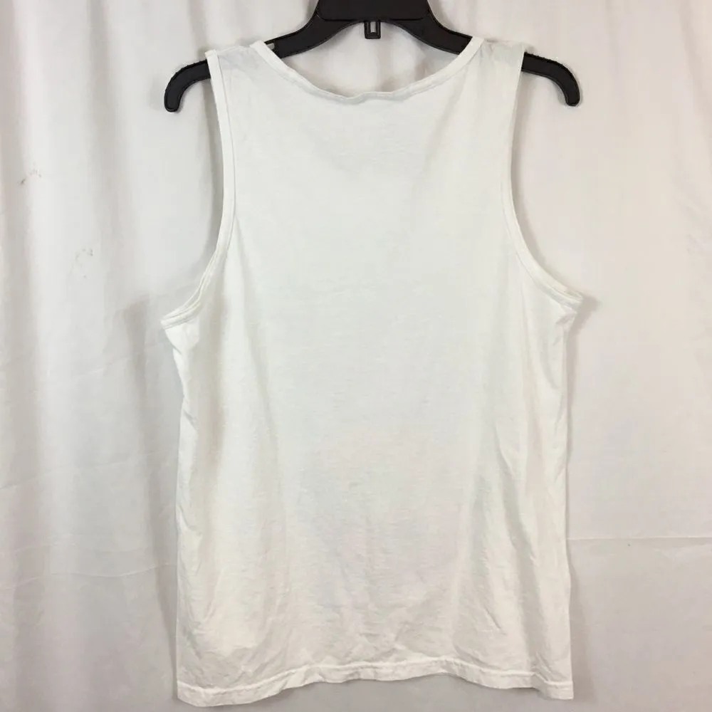 Space Jam airbrush muscle Tee shirt M White Size M - Image 4