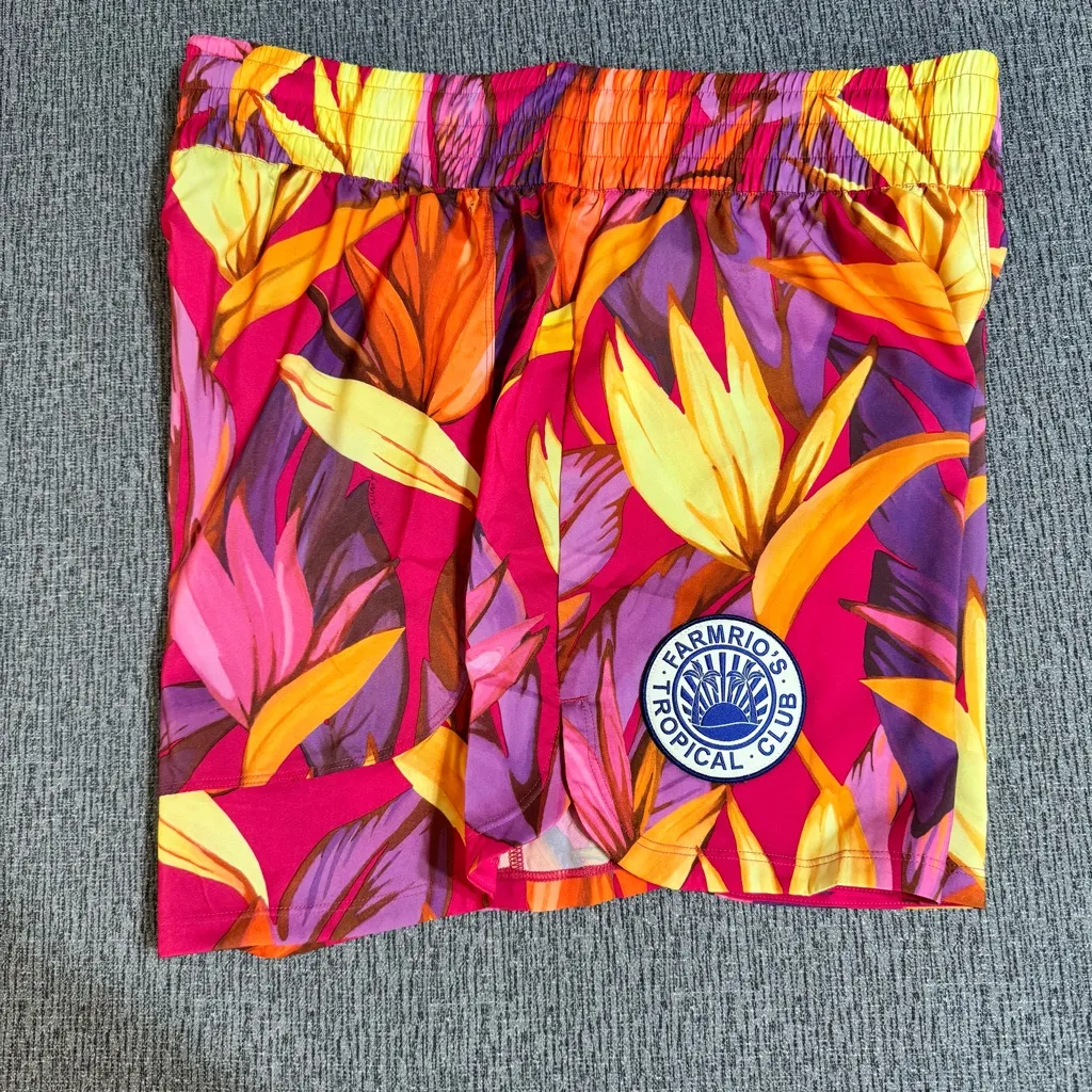 Adidas X Farm Rio Pacer Shorts Size XL - Image 9