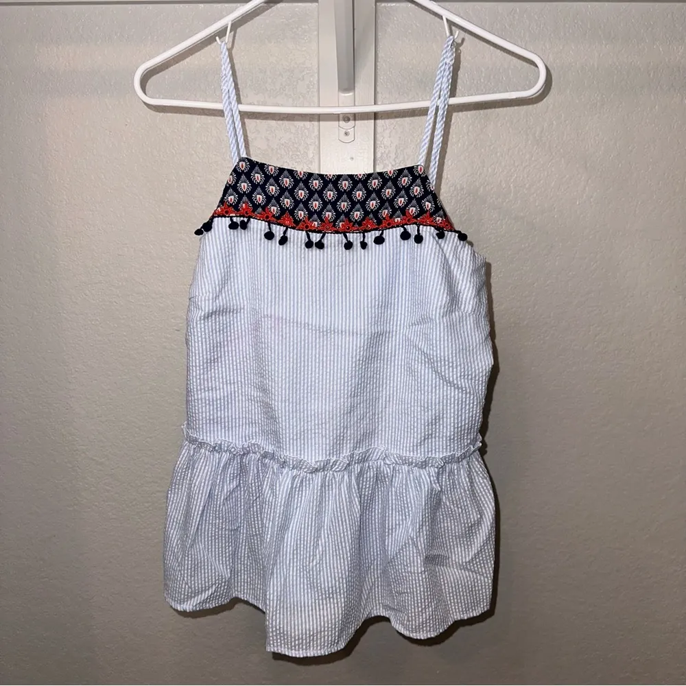 THML Kalere Embroidered Detail Cotton Top - Image 3