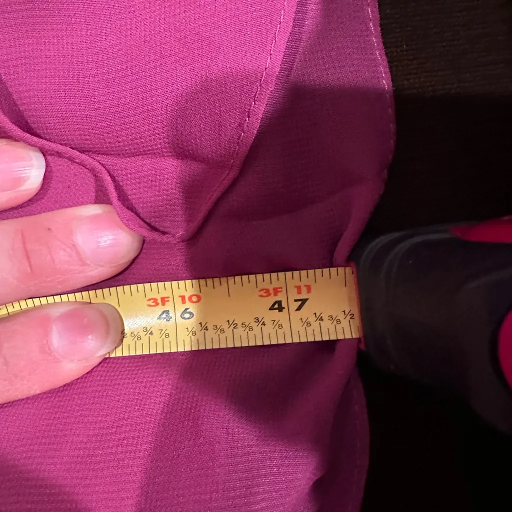 JJs House NWT Orchid Pink Floral Lace Sheer Sweetheart Midi Wedding Dress Sz 20W - Image 16