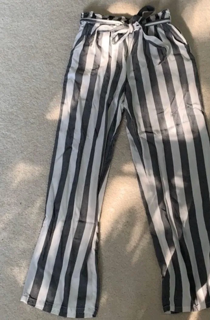 American Eagle Outfitters Grey/white Pants  - Image 2