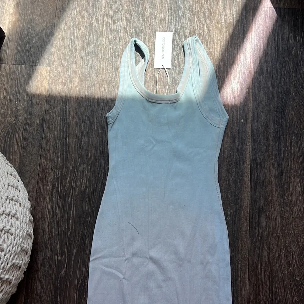 Cotton Citizen the Verona Midi Dress in Fog Cast - Image 5