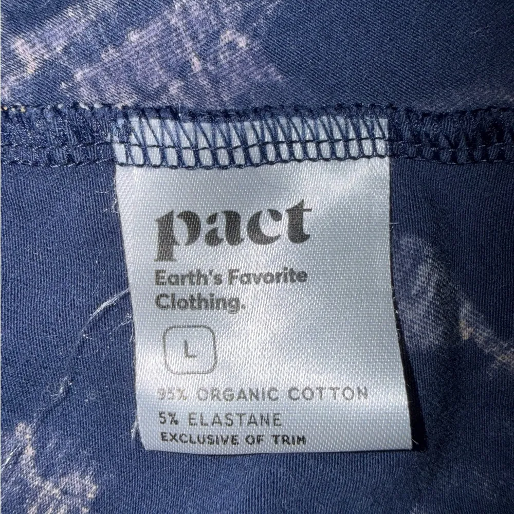 Pact Organic Cotton Fit & Flare Dress-Size: Large - Image 7