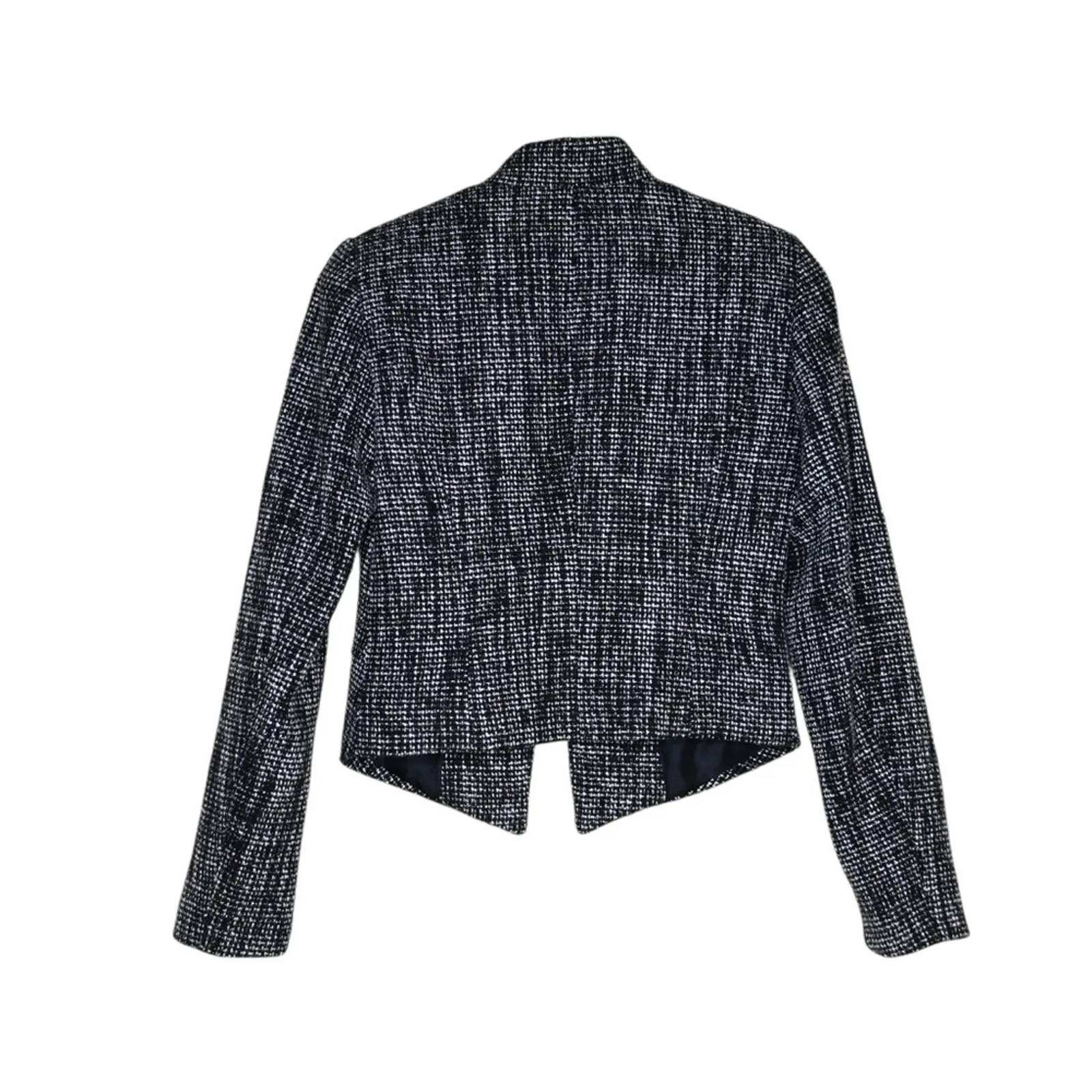 Calvin Klein Womens 2 Tweed Lined Cropped Blazer - Image 2