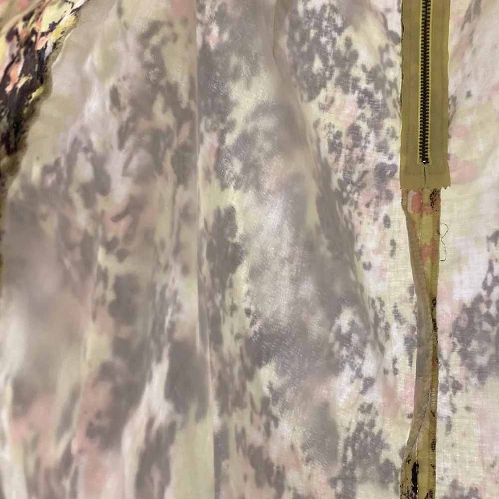 American Rag  watercolor sweetheart neck strapless dress - Image 7