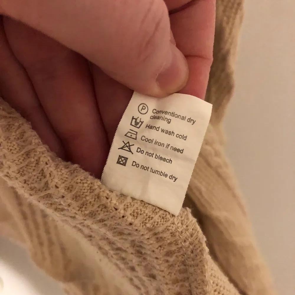 Cream Cable Knit Cardigan - Image 4