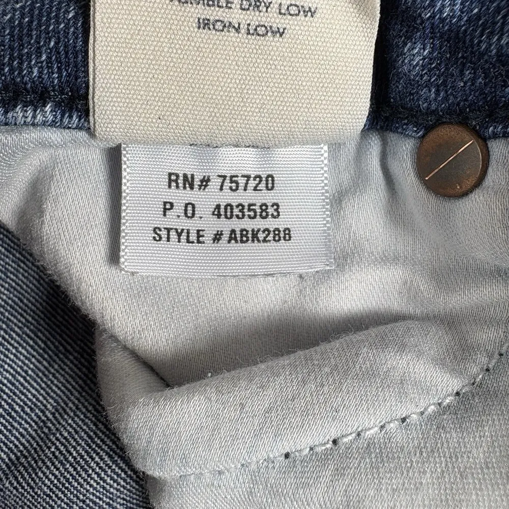 BKE Stella Jean Shorts Denim Stretch 25 Y2K High Rise Distressed 27x2 - Image 6