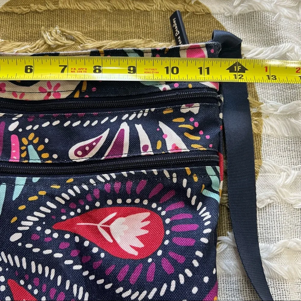 Vera Bradley Trio Zip Hipster Painted Paisley Womens Crossbody Casual Everyday - Image 6