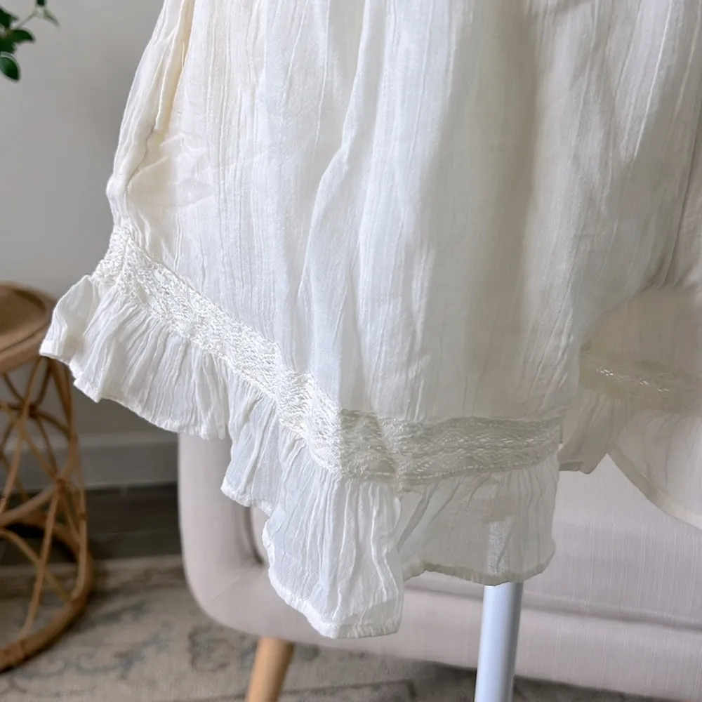 NWOT Free People Feelin' Fancy Convertible Romper Ivory XS - Image 7