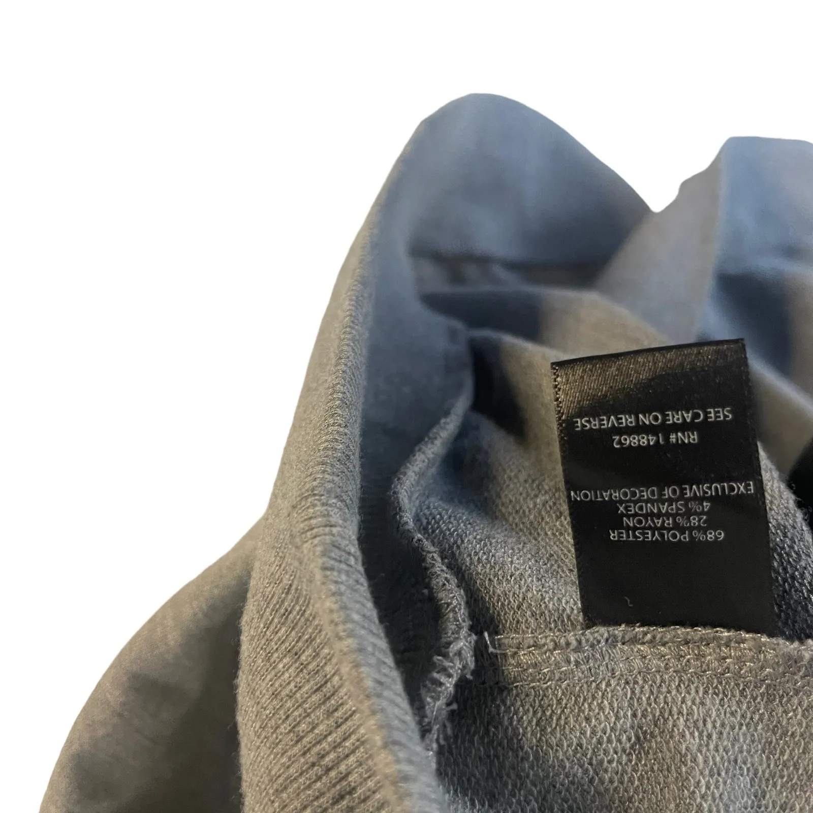 Torrid Women's Plus Size 5 Grey Elbow‎ Sleeve Eyelet Flutter Sweater - Image 5